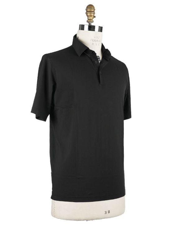 Kired Kired Black Cotton Polo Black 001