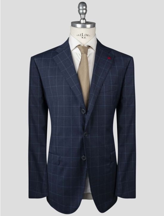 Isaia Isaia Blue Wool Blazer Blue 000