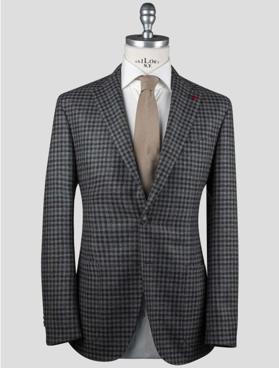 Isaia Isaia Multicolor Wool Cashmere Blazer Multicolor 000