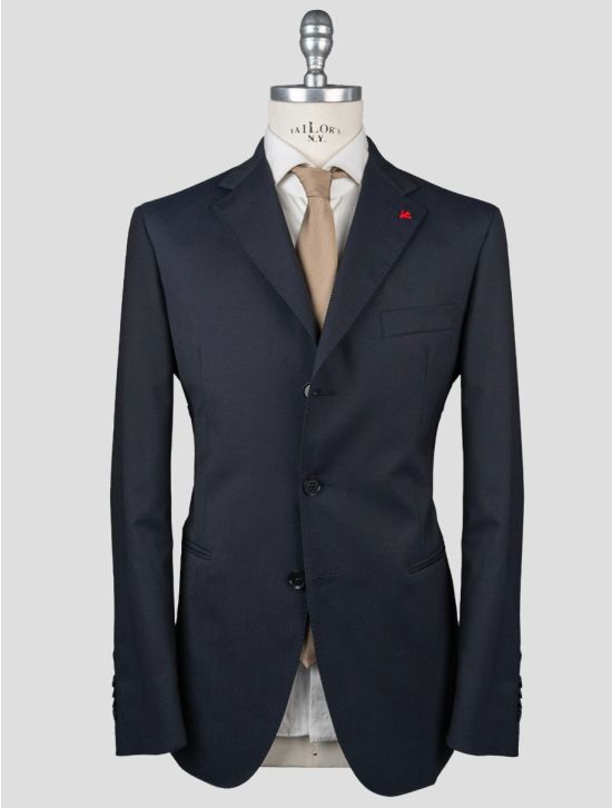 Isaia Isaia Black Wool Blazer Black 000