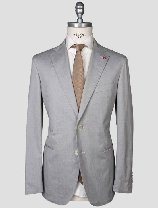 Isaia Isaia Gray Virgin Wool Suit Gray