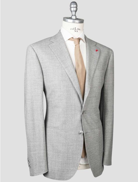 Isaia Isaia Gray Wool Ea Suit Gray