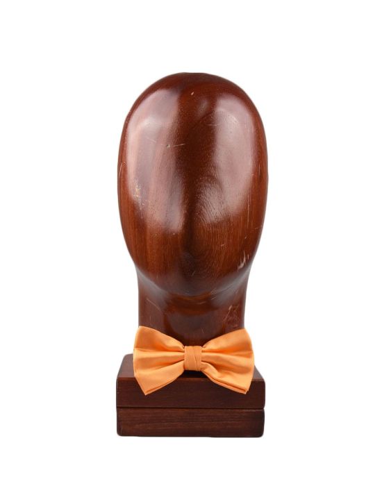 Zilli Zilli Orange Silk Bow Tie Orange 000