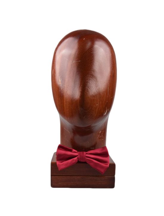 Zilli Zilli Burgundy Silk Bow Tie Burgundy 000