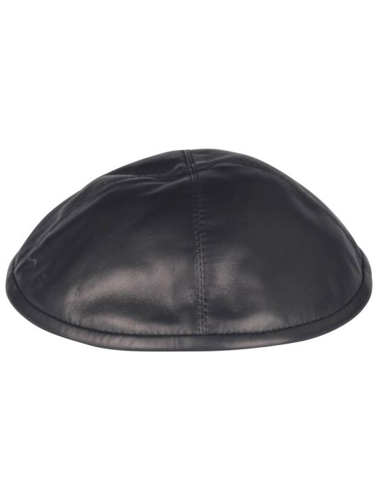 Zilli Zilli Black Lambskin Kippa Black 000