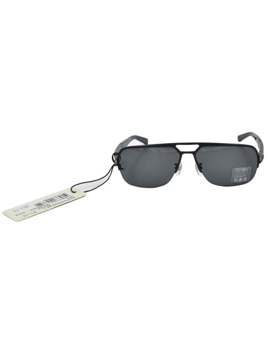 Zilli ZILLI Black Titanium Acetate Sunglasses Black 000