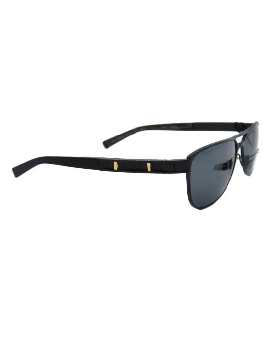 Zilli ZILLI Black Titanium Acetate Sunglasses Black 001