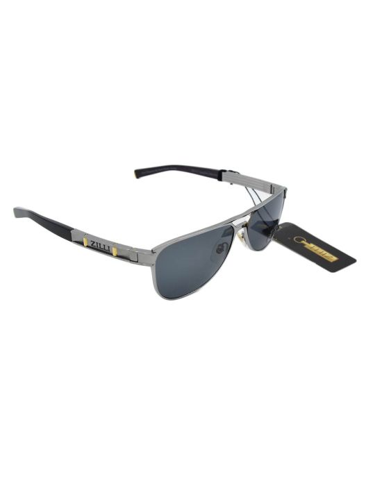 Zilli ZILLI Silver Titanium Acetate Sunglasses Silver 001