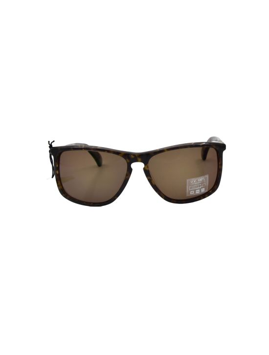 Zilli ZILLI Brown Titanium Acetate Sunglasses Brown 000