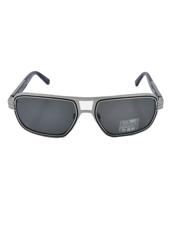 Zilli ZILLI Silver Titanium Acetate Sunglasses Silver 000