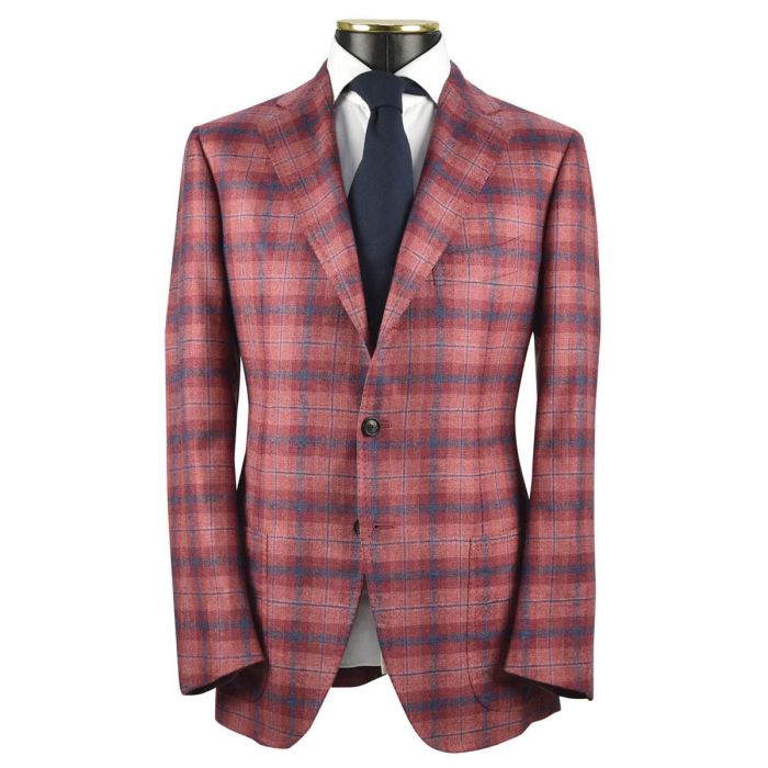 CESARE ATTOLINI Multicolor Silk Cashmere Blazer main product photo