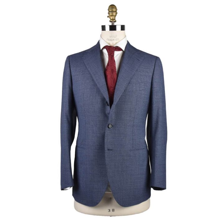 Cesare Attolini Blue Wool Suit | IsuiT