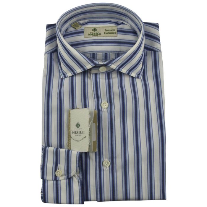 LUIGI BORRELLI Multicolor Cotton Shirt main product photo