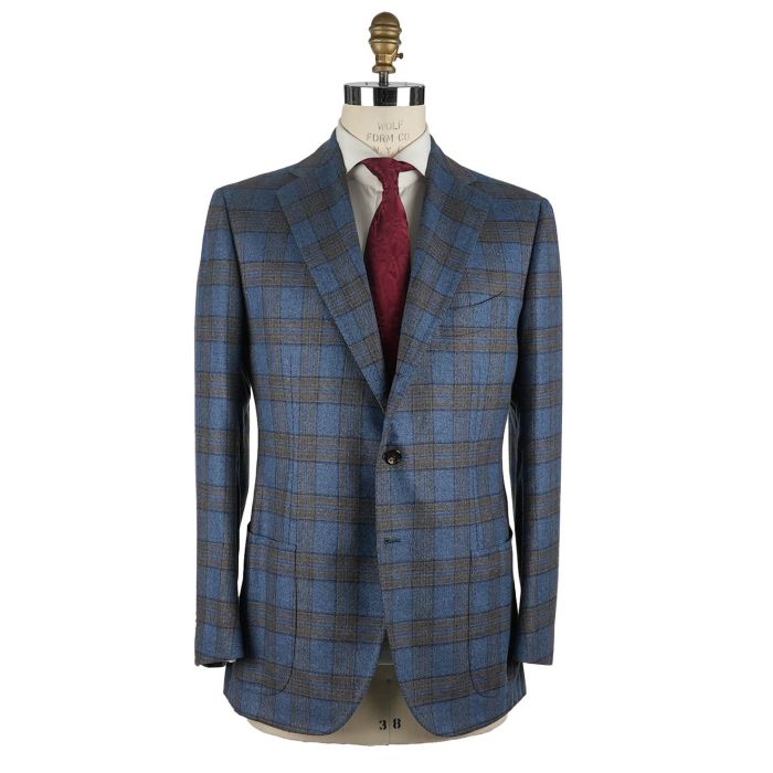 Cesare Attolini Multicolor Wool Cashmere Blazer | IsuiT