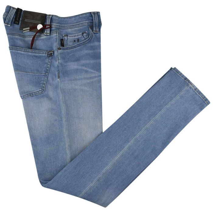 Sartoria Tramarossa Light Blue Cotton Eme Ea Jeans | IsuiT