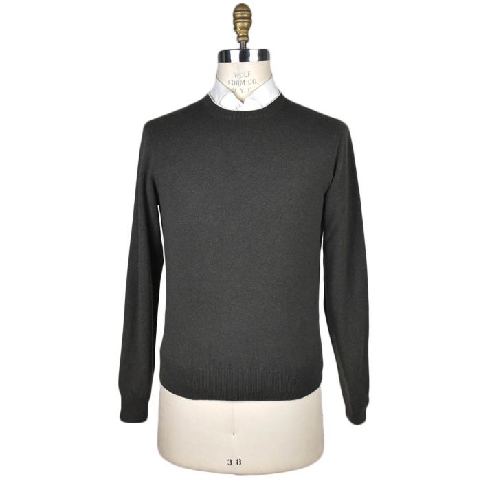 Fioroni Green Cashmere Sweater Crewneck main product photo