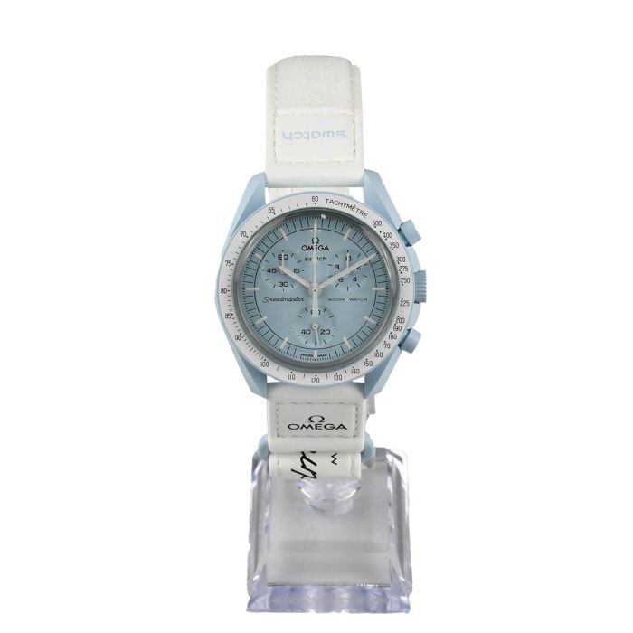 Omega x Swatch Mission to Uranus Light Blue White Bioceramic 42mm