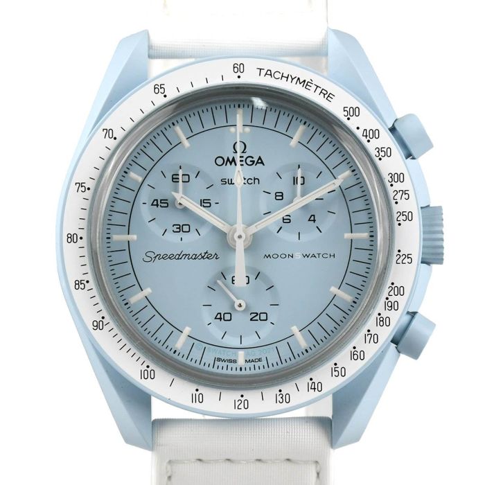 Omega x Swatch Mission to Uranus Light Blue White Bioceramic 42mm