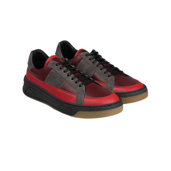 Kiton Multicolor Leather Goat Sneakers IsuiT