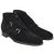 Kiton KITON Black Leather Suede Shoes Black 000