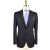 Cesare Attolini CESARE ATTOLINI Black Violet Wool 120's Suit Black/Violet 000