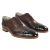 Kiton KITON Brown Leather and Crocodile Shoes Brown 000