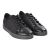 Kiton KITON Black Leather Cashmere Shoes Black 000