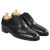 Kiton KITON Black Leather Shoes Black 000