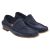 Kiton KITON Blue Leather Suede Shoes Blue 000