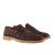 Giorgio's Giorgio's Brown Leather Crocodile Nabuk Shoes Brown 000