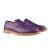 Giorgio's Giorgio's Violet Leather Crocodile Shoes Violet 000
