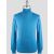 Gran Sasso Gran Sasso Light Blue Virgin Wool Silk Sweater Turtleneck Light Blue 000