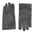 Zilli Zilli Gray Leather Gloves Gray 000