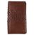 Zilli Zilli Brown Leather Snake Document Holder Brown 000
