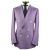 Cesare Attolini CESARE ATTOLINI Lilac Wool 200's Silk Linen Blazer Lilac 000