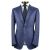 Cesare Attolini CESARE ATTOLINI Blue Wool Silk Linen Cotton Blazer Blue 000