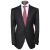 Cesare Attolini CESARE ATTOLINI Black Wool 170's Silk Suit Black 000