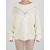 Kiton Kiton White Cotton Silk Sweater Crewneck White 000