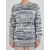 Kiton Kiton Black White Cotton Pa Sweater Crewneck Black / White 000