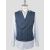 Isaia Isaia Blue Wool Double Breasted Vest Blue 000