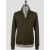 Isaia Isaia Green Leather Suede Coat Green 000