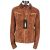 Zilli Zilli Brown Leather Suede Coat Mod. Furyo Brown 000