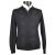 Zilli ZILLI Black Cashmere Silk Sweater Polo Half Button Black 000