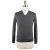 Isaia Isaia Gray Wool Sweater V-neck Gray 000