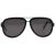 Zilli Zilli Black Silver Acetate Sunglasses Mod. James Black/Silver 000