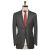 Kiton KITON Gray Cashmere Silk Suit Gray 000