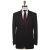Kiton KITON Black Wool 14 Micron Smoking Suit Black 000
