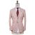 Kiton KITON Pink White Cashmere Silk Linen Blazer Pink/White 000