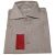 Kiton KITON Gray Linen Cotton Shirt Gray 000