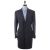 Kiton KITON Gray Cashmere Silk Overcoat Gray 000